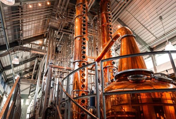 Interior photo of Bently Heritage Distillery